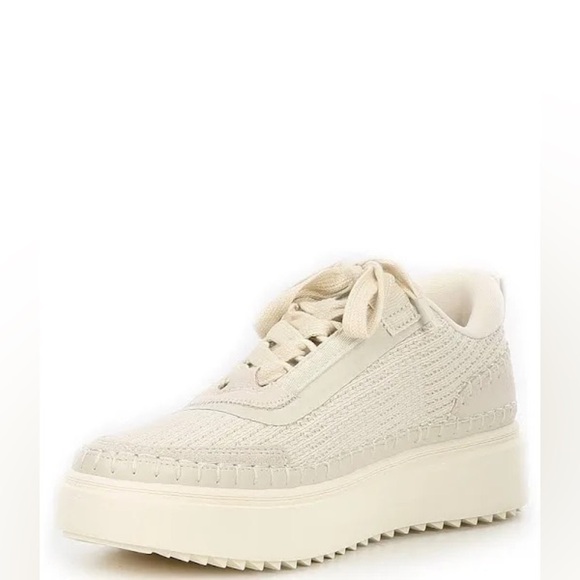 NIB Steve Madden Women’s Charlie Woven Platform Sneakers in size 7.5 - Picture 2 of 11